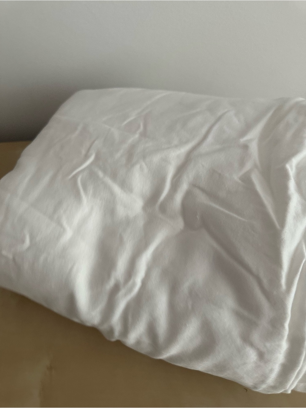 Nestwell  Full Queen Size White Cotton Duvet Cover Sateen Diamond Luxury Bedding